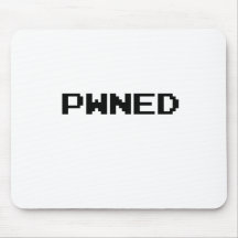 Fuente del videojuego de Pwned Tapete De Ratón