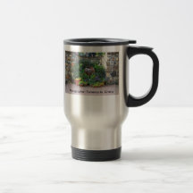 Fuente en el centro - taza del viaje - inoxidable