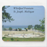 Fuente San José, el lago Michigan MI de Whirlpool alfombrillas de raton 