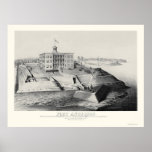 Fuerte Anderson en Paducah, KY 1862 Posters