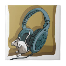¡fuerte música demasiado! azulejos cerámicos