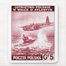 Fuerza aérea polaca de WWII Alfombrilla De Ratón