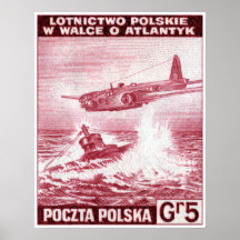 Fuerza aérea polaca de WWII Posters