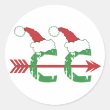 Funcionamiento del campo a través del navidad etiqueta