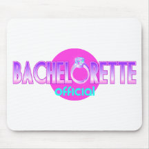 Funcionario de Bachelorette Tapetes De Raton