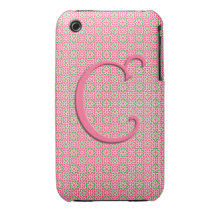 Funda carcasa iPhone 3G 3GS Letra C iPhone 3 Cobertura