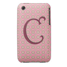 Funda carcasa iPhone 3G 3GS Letra C iPhone 3 Case-Mate Fundas