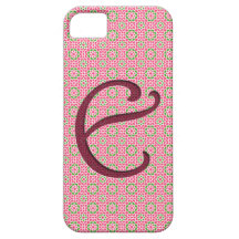 Funda carcasa iPhone 5 Letra E3 iPhone 5 Cárcasa