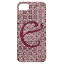 Funda carcasa iPhone 5 Letra E4 iPhone 5 Case-Mate Carcasa