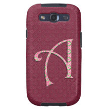 Funda carcasa Samsung Galaxy S3 Letra A Samsung Galaxy S3 Carcasas