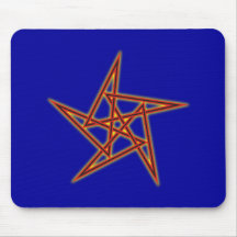 Fünfeck Muster pentagon pattern Mousepad