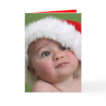 Funny Christmas Card - Fat Man Stuck