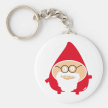 Funny Cute Santa Claus Schlüsselband