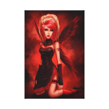 Furia hermosa lona estirada galerias