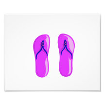 fuschia strap.png moldeado de las sandalias impresiones fotograficas