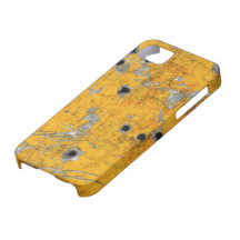 Fuselaje de aviones del vintage (agujeros de bala) iPhone 5 protectores