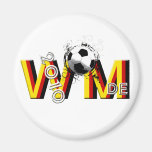 Fussball DE 2010 - regalos de Alemania del fútbol Iman Para Frigorífico
