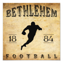 Fútbol 1884 de Belén Pennsylvania Fotografía