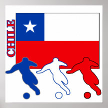 Fútbol Chile Posters