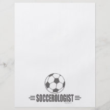 Fútbol chistoso flyer a todo color