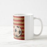 Fútbol de América del vintage Taza De Café