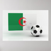 Fútbol de Argelia Poster