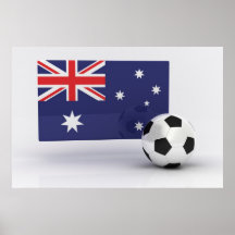 Fútbol de Australia Poster