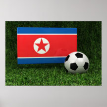 Fútbol de Corea del Norte Poster
