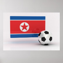 Fútbol de Corea del Norte Poster