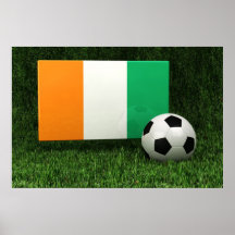 Fútbol de Costa de Marfil Posters