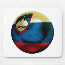Fútbol de Eslovenia Alfombrillas De Ratones