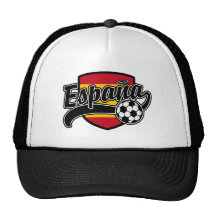 Fútbol de Espana Gorras De Camionero