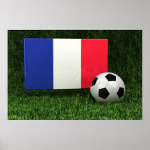 Fútbol de Francia Poster