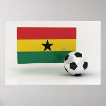 Fútbol de Ghana Posters