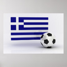 Fútbol de Grecia Poster