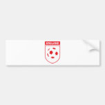 Fútbol de Inglaterra Etiqueta De Parachoque