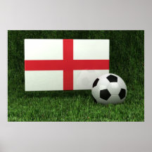 Fútbol de Inglaterra Poster