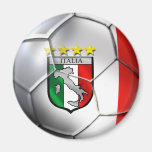 Fútbol de Italia Imán De Frigorífico