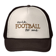 Fútbol de la charla a mí gorro de camionero