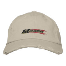 Fútbol de la fantasía de los merodeadores gorra de beisbol