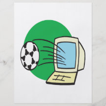 Fútbol de la fantasía tarjeta publicitaria