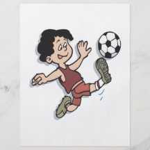 Fútbol de la juventud tarjetón