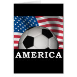 Fútbol de los E.E.U.U. Felicitacion
