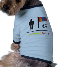 Fútbol de Mongolia (futbol) Ropa De Perros