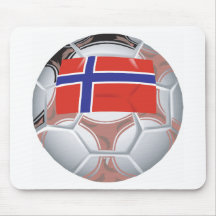 Fútbol de Noruega Tapetes De Ratones
