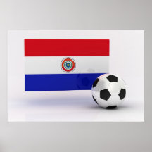 Fútbol de Paraguay Poster