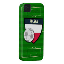 Fútbol de Polska Polonia Case-Mate iPhone 4 Carcasa