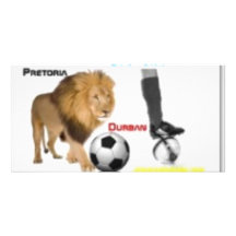 Fútbol de Suráfrica Tarjetas Fotograficas