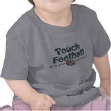 Fútbol de tacto camisetas