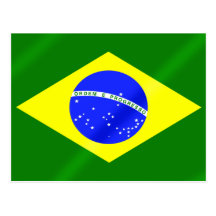 Fútbol del Brasil Tarjetas Postales